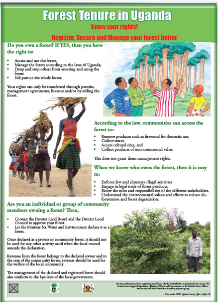 Enhancing Forest Tenure and Governance in Uganda